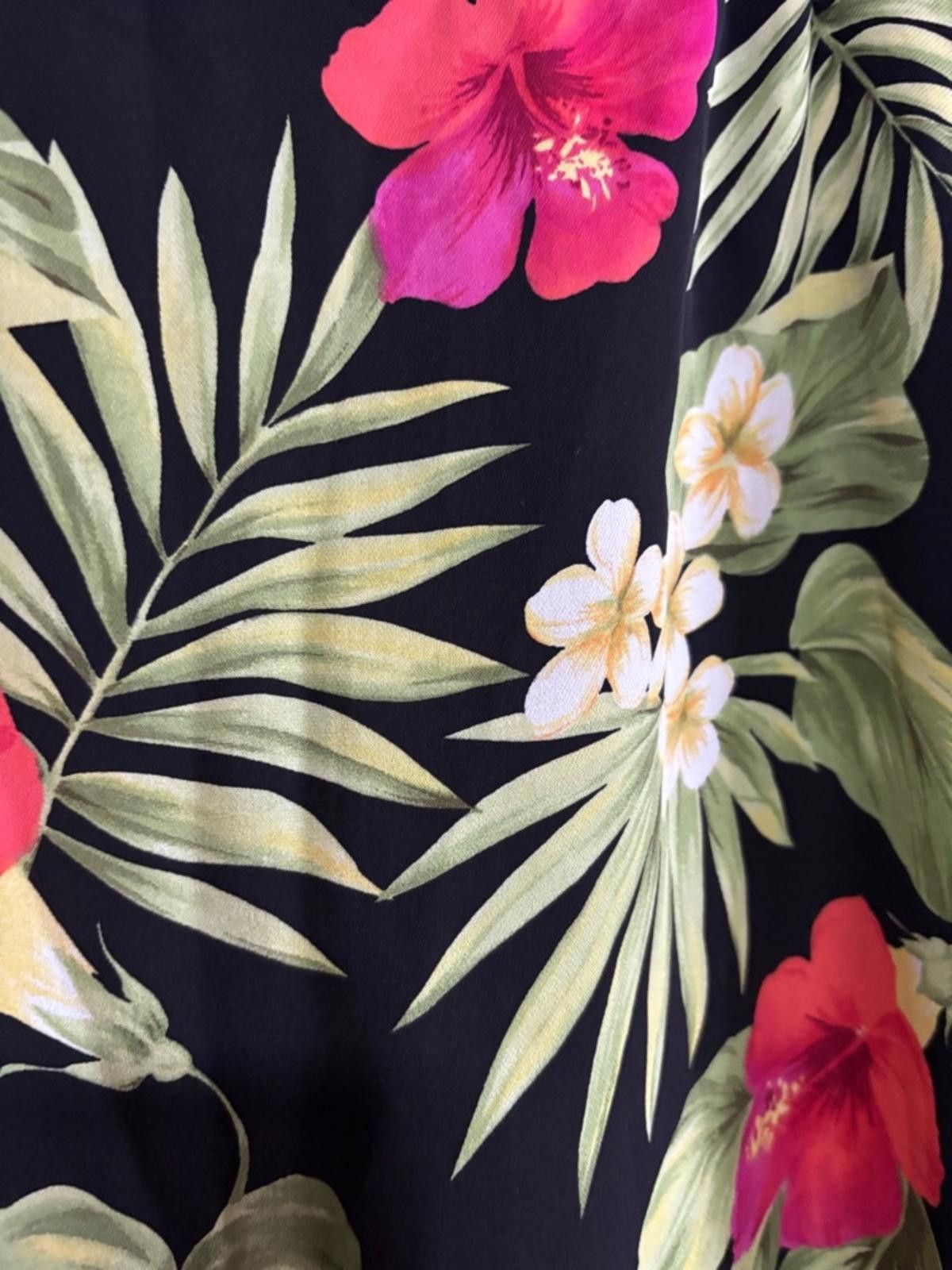 Lauren Ralph Lauren Lauren Ralph Lauren 100% Silk Floral Black Maxi Skirt size 6 Size 28" / US 6 / IT 42 - 4 Thumbnail