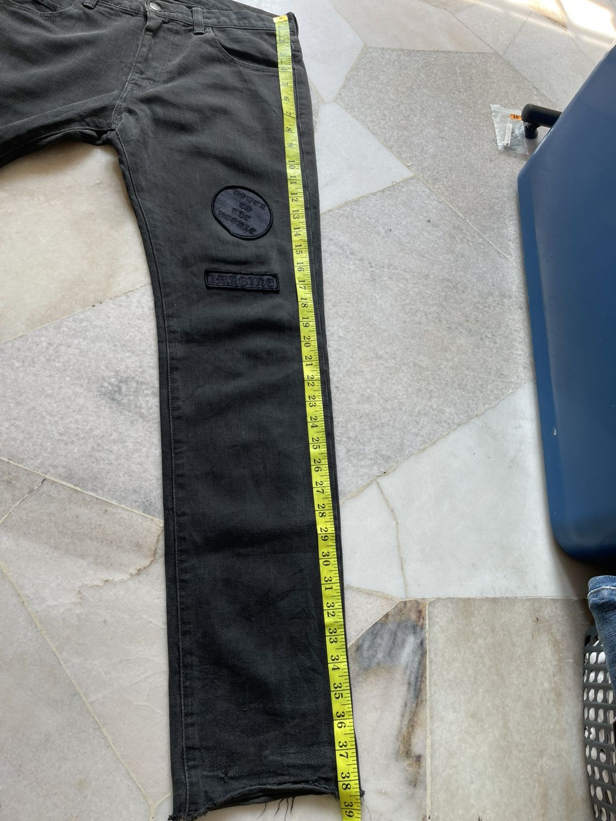 Number (N)ine 2004 Number Nine 'Give Peac A Chance' Patch Pants Size US 31 - 16 Thumbnail