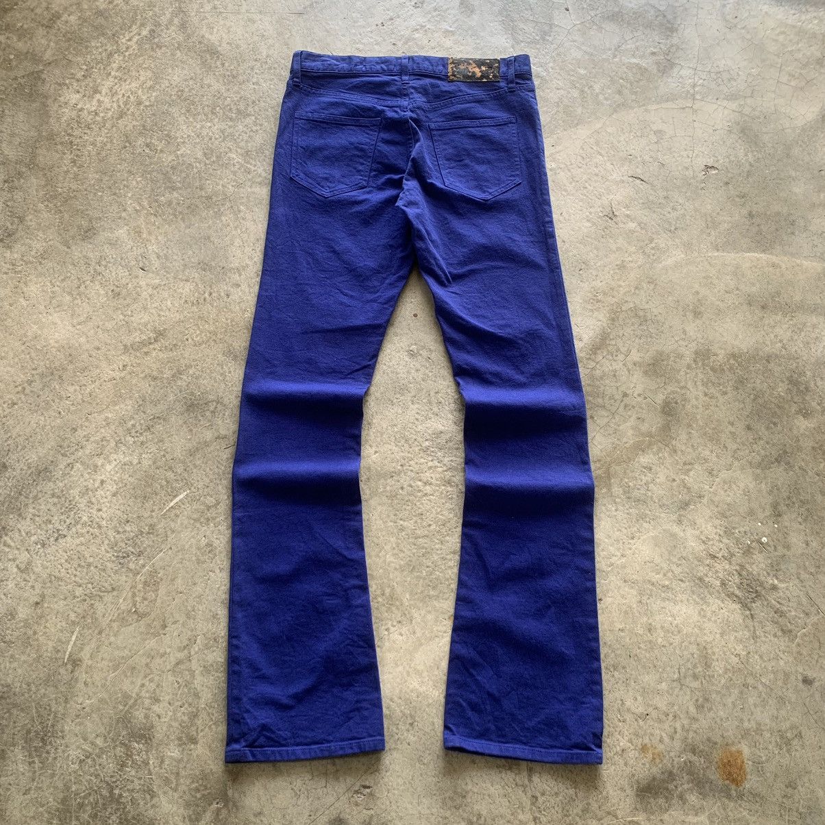 Shellac Shellac japanese vkei blue flared jeans Size US 31 - 7 Thumbnail