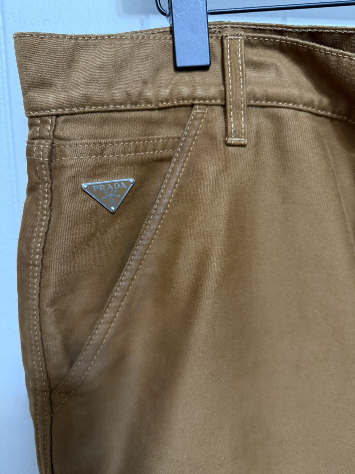 Prada Prada Moleskin Double Knee Work Pants Size US 36 / EU 52 - 3 Thumbnail