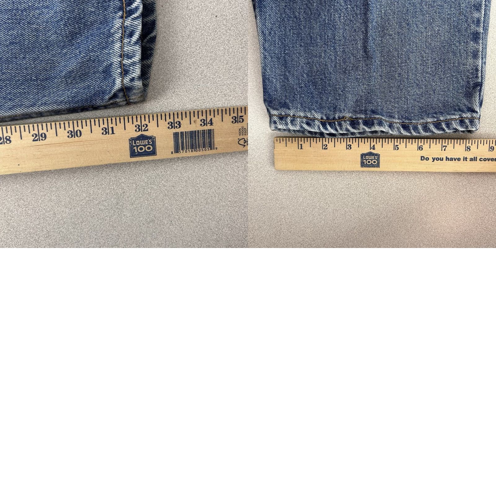 Levi's Levi's 550 Jeans Relaxed Fit W48 X L32 Made In USA Blue Cotton Inseam 32 Regular Men USA Shirt? Size US 32 / EU 48 - 9 Thumbnail