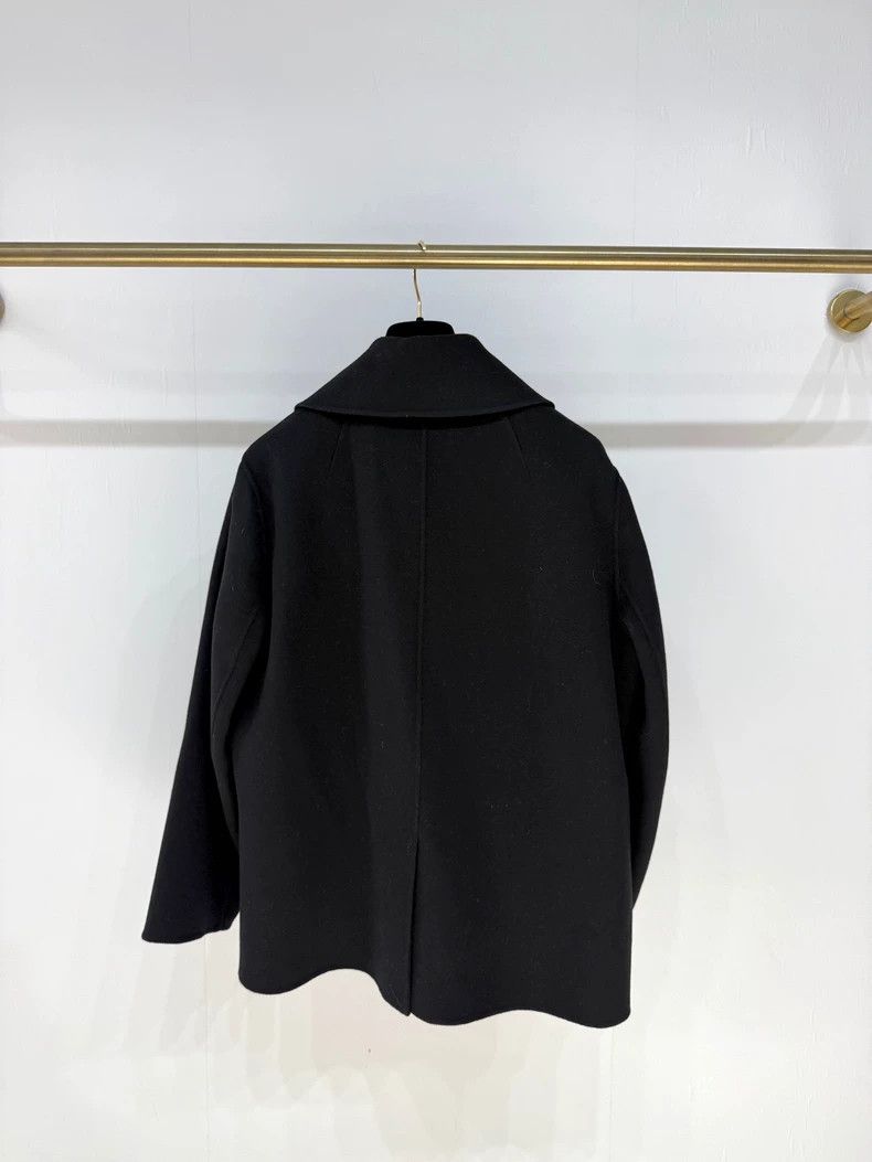 Max Mara Max Mara Double-breasted sheepwool overcoat Size XL / US 12-14 / IT 48-50 - 2 Thumbnail