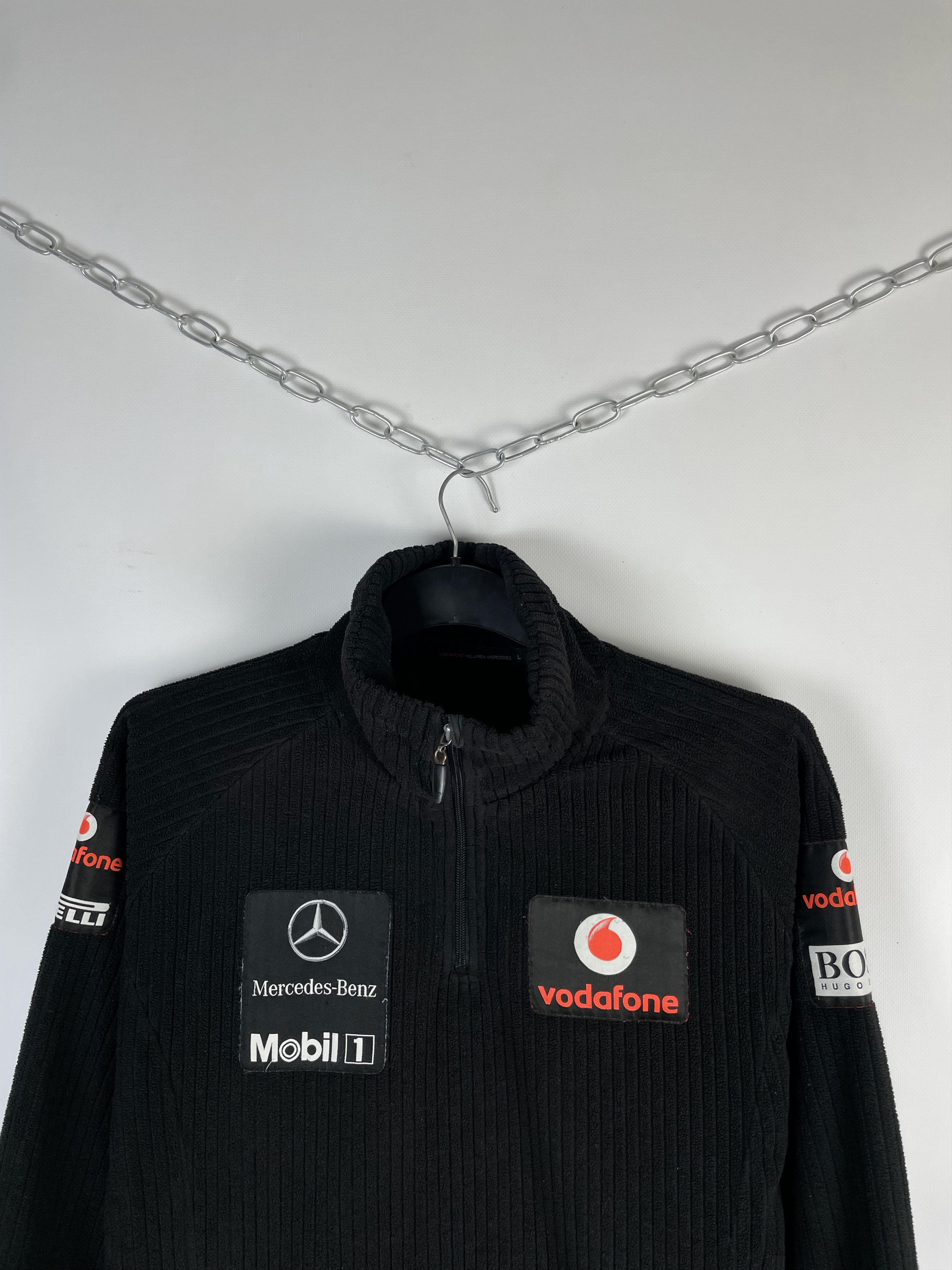 Mercedes-Benz MERCEDES Benz McLaren Vodafone Fleece Racing Sports HugoBoss Size US L / EU 52-54 / 3 - 3 Thumbnail