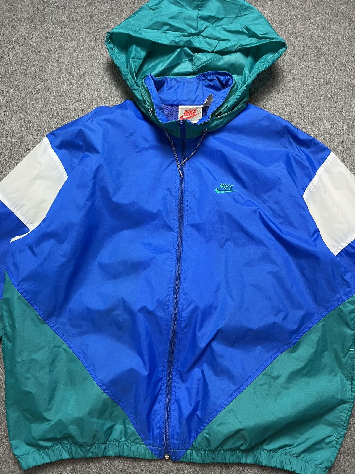 Nike × Vintage Vintage Nike 90’s light jacket Size US XL / EU 56 / 4 - 4 Thumbnail