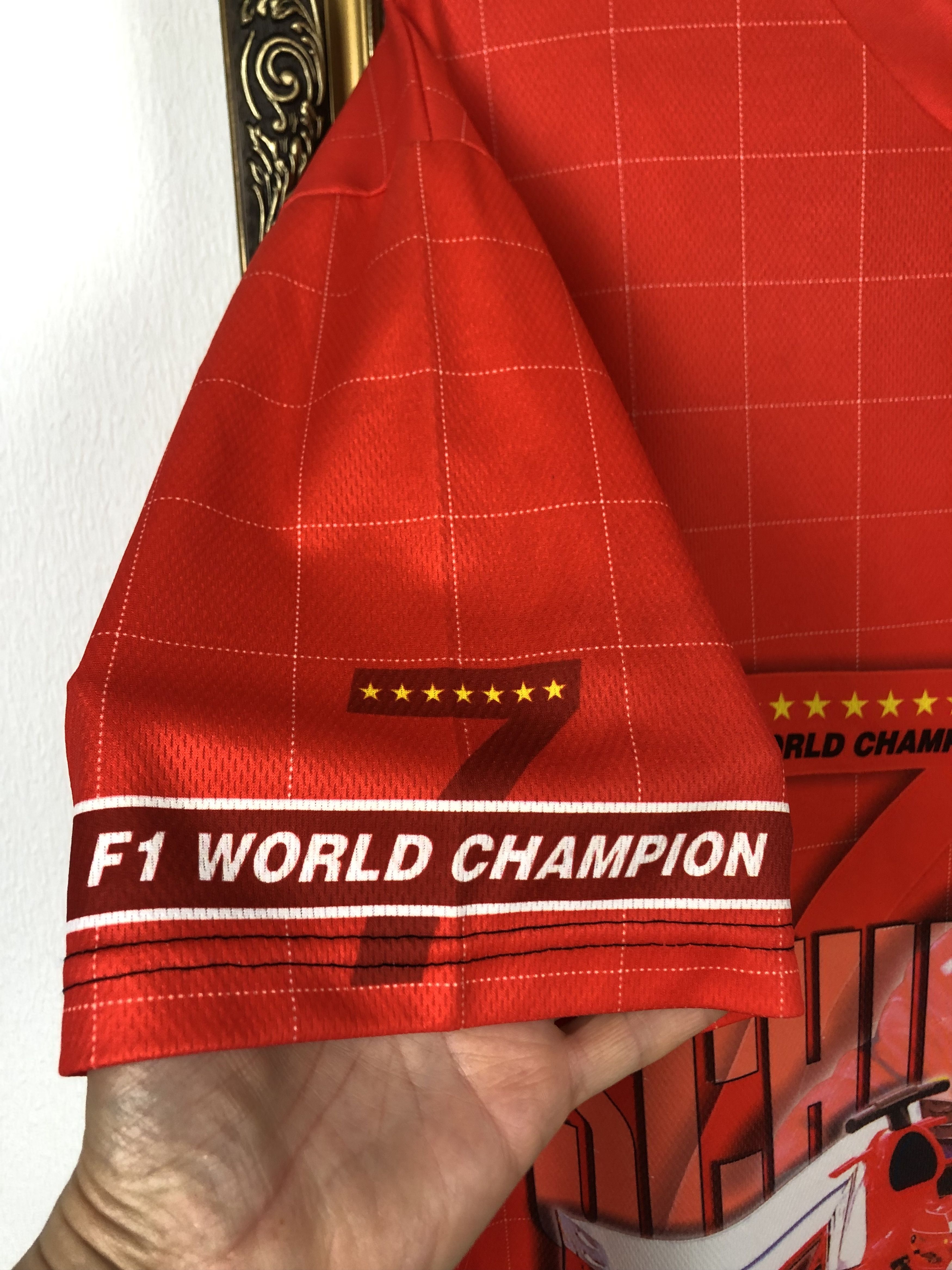 Ferrari Vintage Michael Schumacher Ferrari Racing Jersey Shirt Rare Size US XXL / EU 58 / 5 - 6 Thumbnail