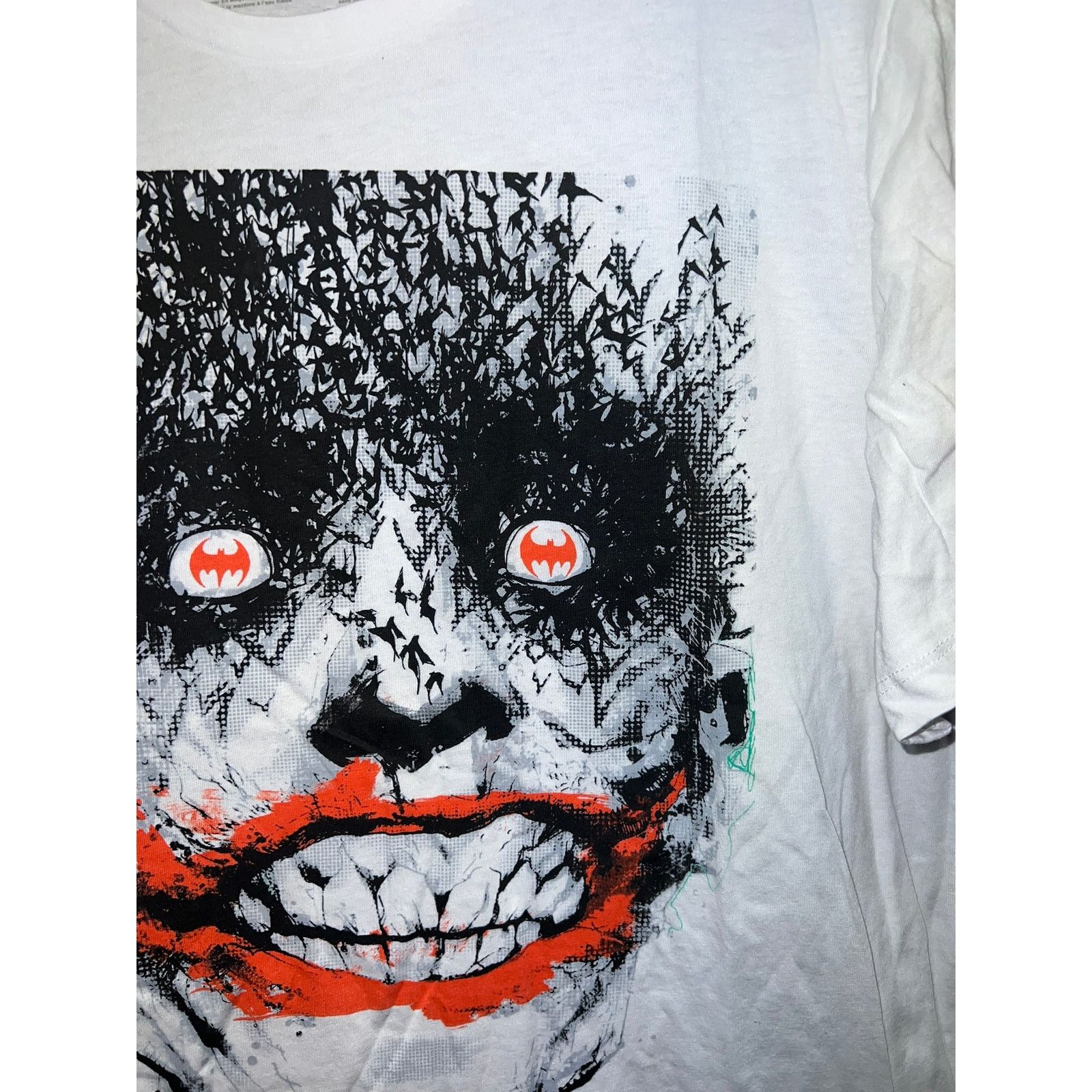 Vintage Batman The Joker Shirt White Graphic Tee Halloween NWT 2XL Size US XXL / EU 58 / 5 - 3 Thumbnail