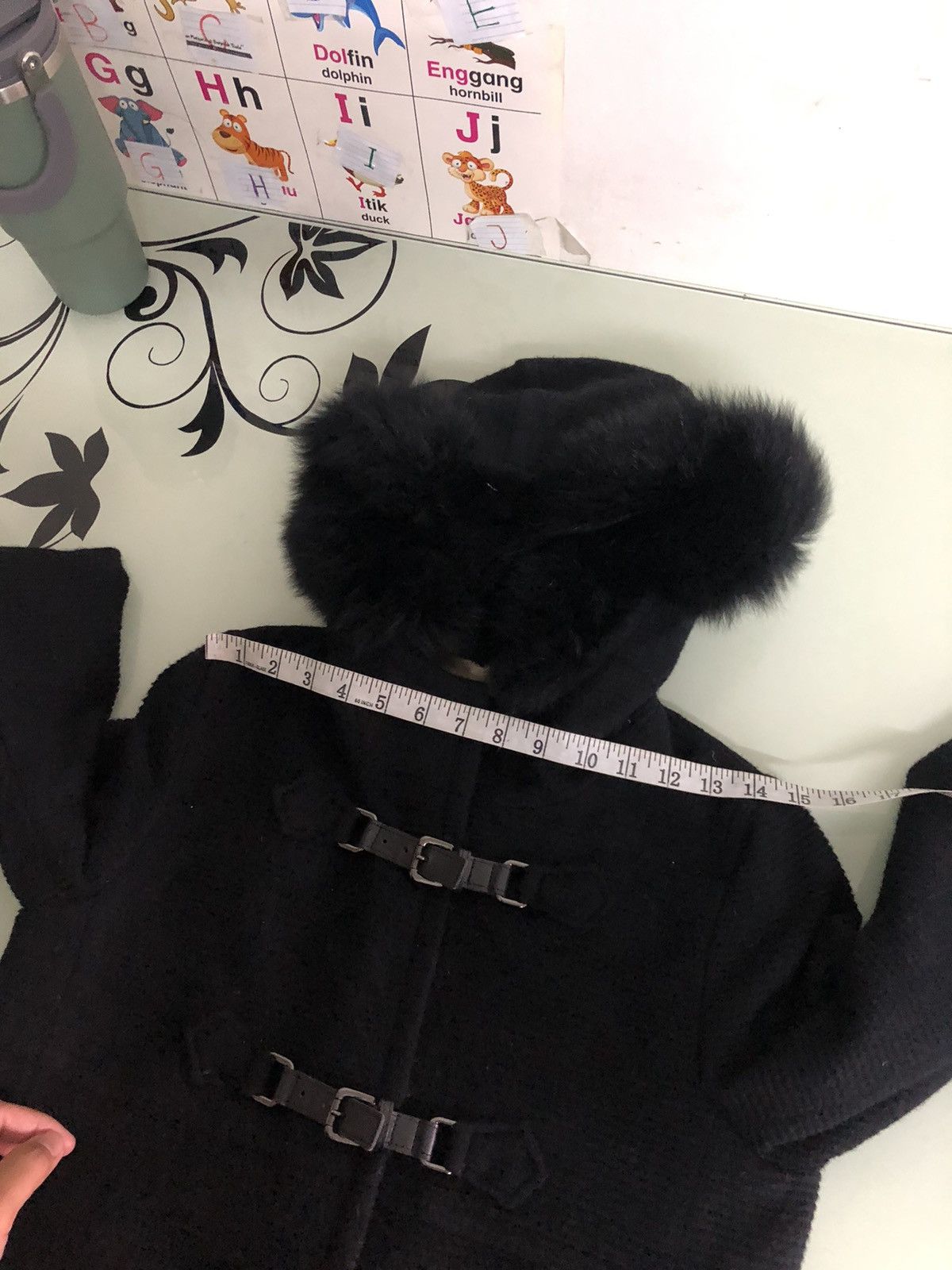 Yohji Yamamoto Ined by Yohji Yamamoto Wool Blend Winter Duffle Coat Hoodie Size M / US 6-8 / IT 42-44 - 18 Thumbnail