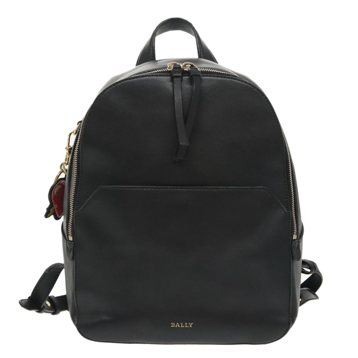 Bally Black Leather Backpack Bag (Pre-Owned) Size ONE SIZE - 1 Thumbnail