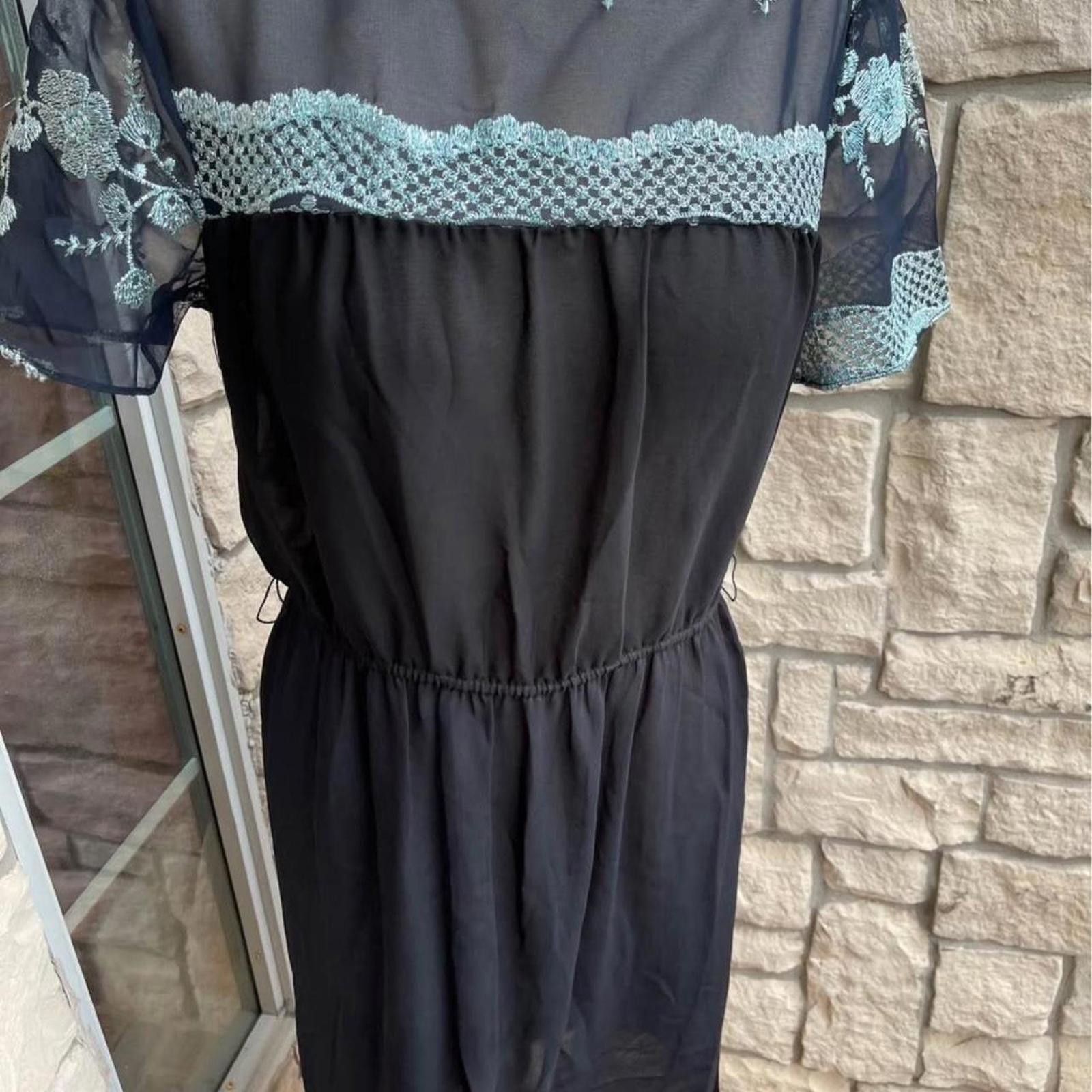 Other vintage 1950s lace and sheer dress dress #lacelove Size S / US 4 / IT 40 - 1 Thumbnail