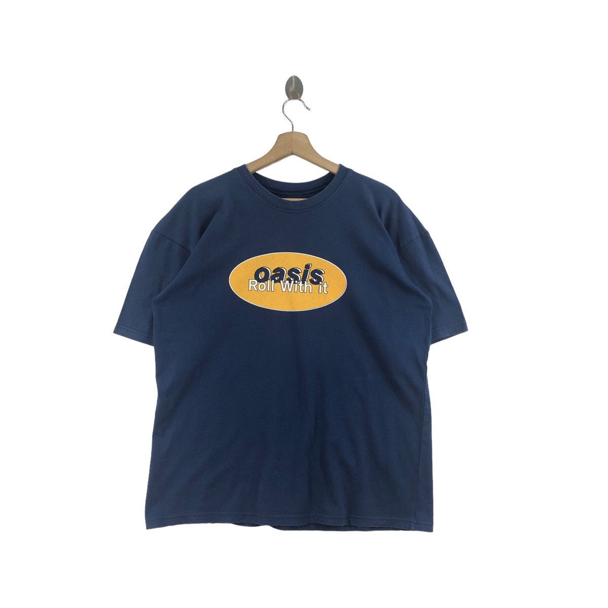 Band Tees × Vintage Pick!! Vtg OASIS Roll With It Top Tee Tshirt Size US L / EU 52-54 / 3 - 1 Thumbnail