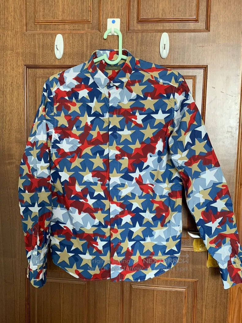 Valentino Valentino Starry sky shirt Size US S / EU 44-46 / 1 - 1 Thumbnail