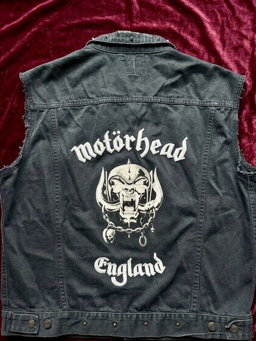 Other Vintage 2004 Motörhead Denim Vest by Dragonfly - USA - L Size US L / EU 52-54 / 3 - 1 Thumbnail