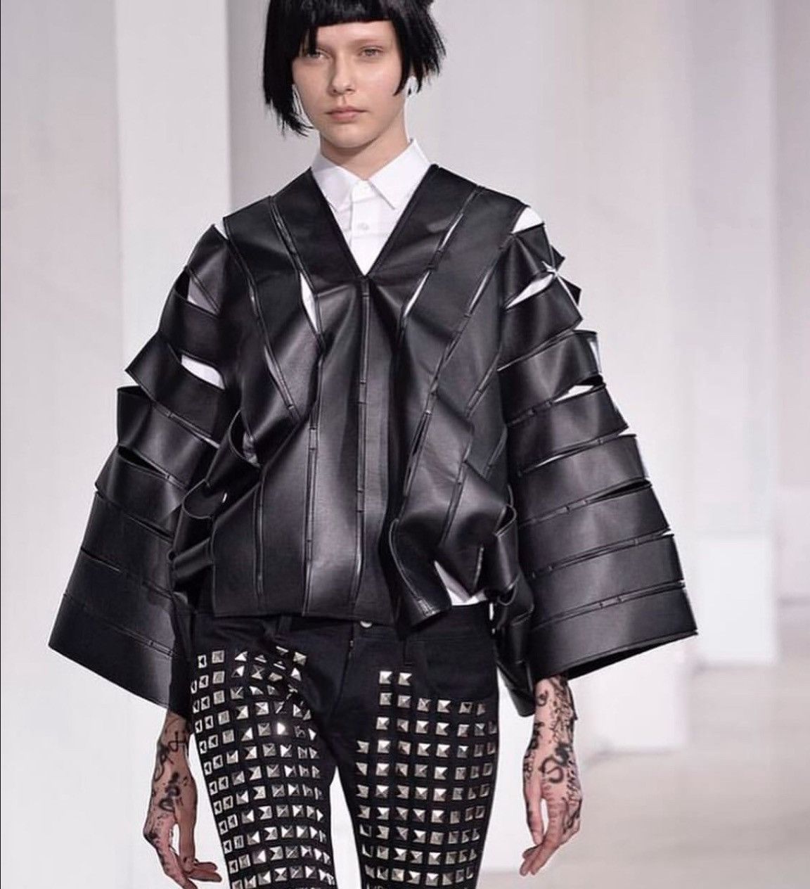 Comme des Garcons × Junya Watanabe Comme Des Garçons Gladiator Top Size US L / EU 52-54 / 3 - 1 Thumbnail