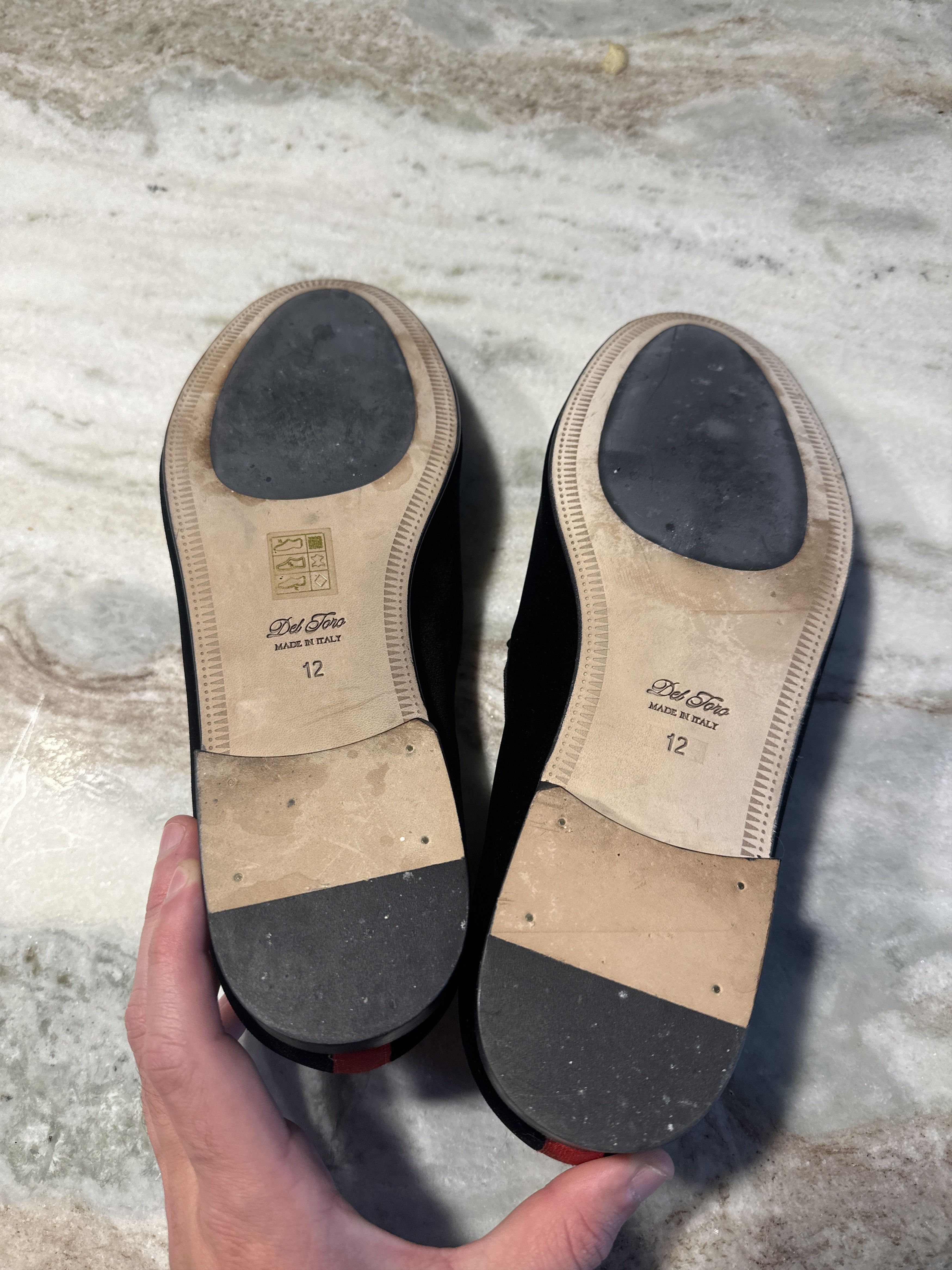 Del Toro Del Toro Black Velvet Slipper II (Gently Used) Size US 12 / EU 45 - 3 Thumbnail