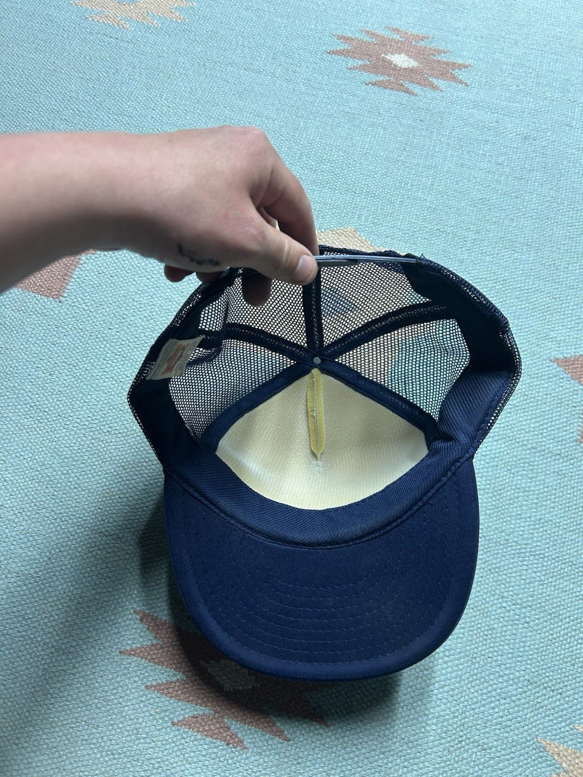Vintage Vtg trucker hat Im a senior citizen give me my damn discount Size ONE SIZE - 6 Thumbnail