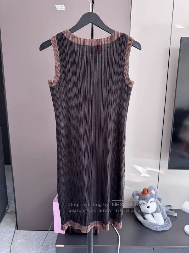 Issey Miyake Issey Miyake Soft Cotton Rainbow Dress Size XL / US 12-14 / IT 48-50 - 2 Thumbnail