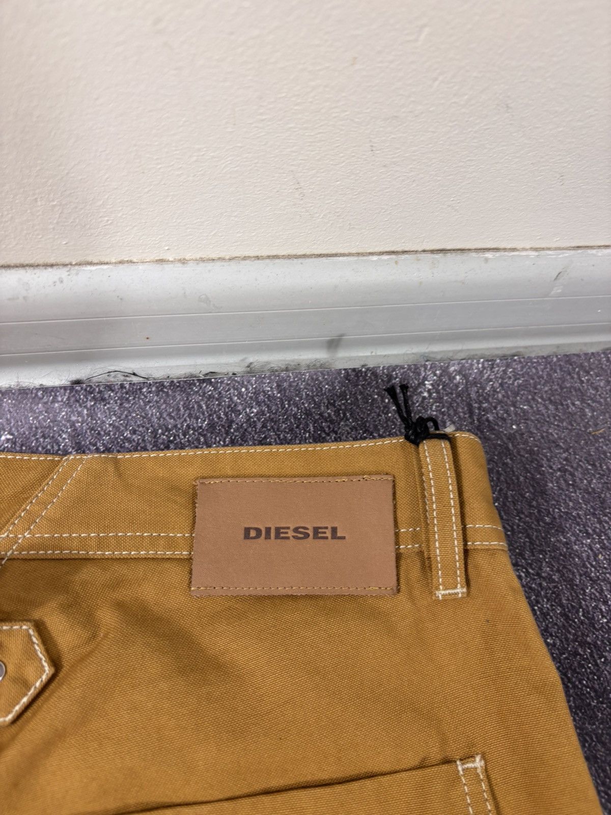 Diesel Diesel P-Frank NWT Men’s Mustard Orange Dungaree Pants Size US 36 / EU 52 - 18 Thumbnail