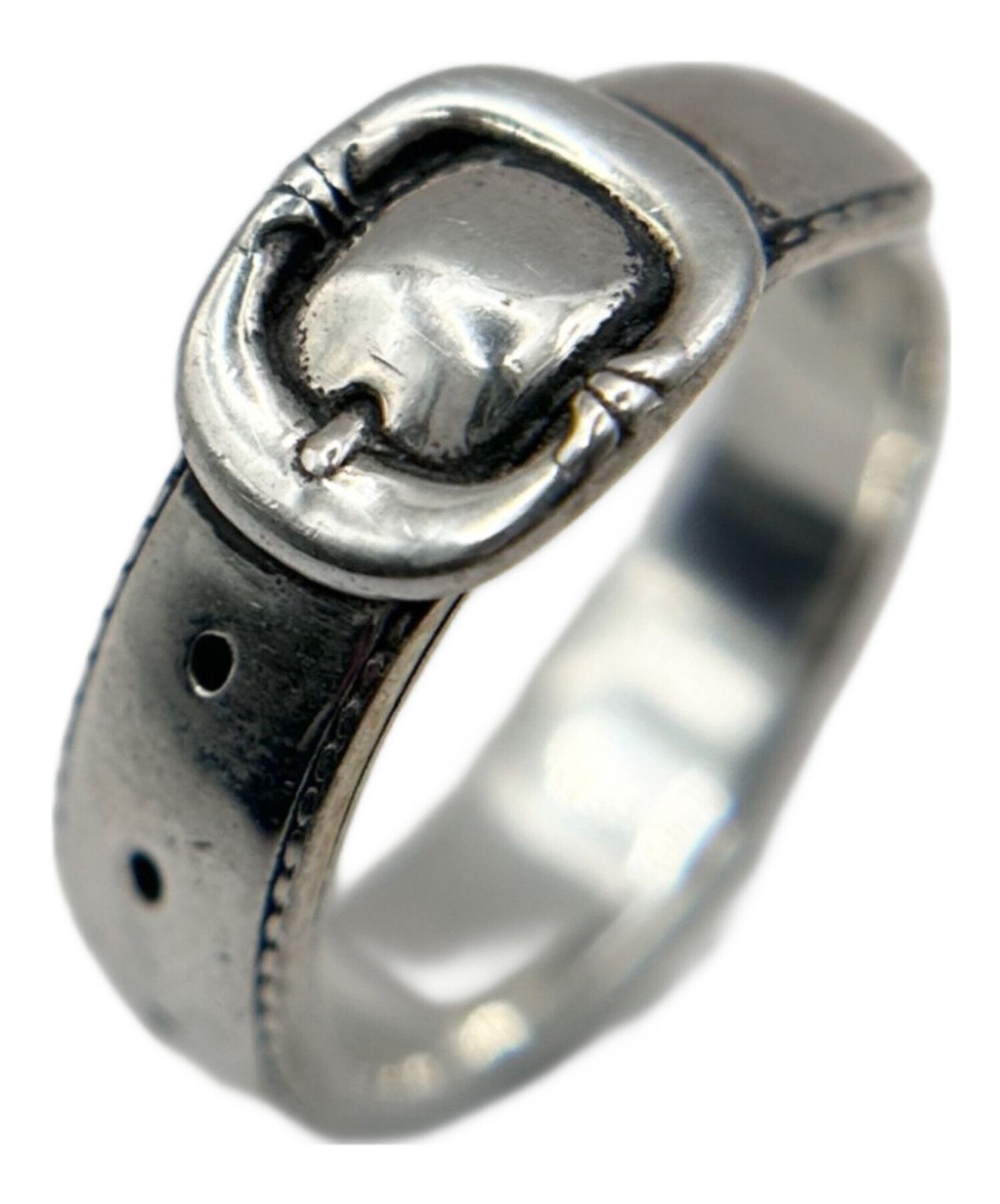 ★クロムハーツ★ Belted Belt CH Logo Silver Ring Chrome Hearts Silver CH Logo Belt Buckle Ring - SRM