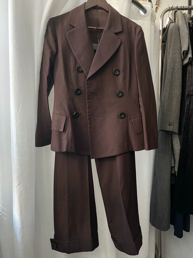 Yohji Yamamoto yohji Yamamoto size 1 05AW Wool Women's Three-Piece Jacket Size S / US 4 / IT 40 - 1 Thumbnail