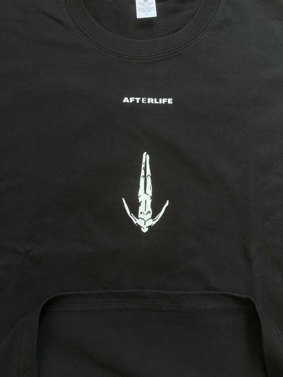 Vintage Vintage electro house Ibiza afterlife heavyweight black tee Size US M / EU 48-50 / 2 - 8 Thumbnail