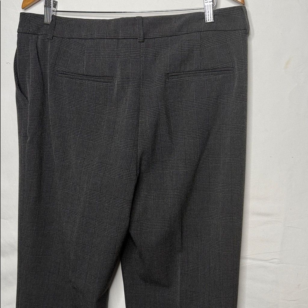 Joie NWOT Joie plaid gray wide leg high rise trousers pants sz 12 Size 34" / US 12 / IT 48 - 6 Thumbnail