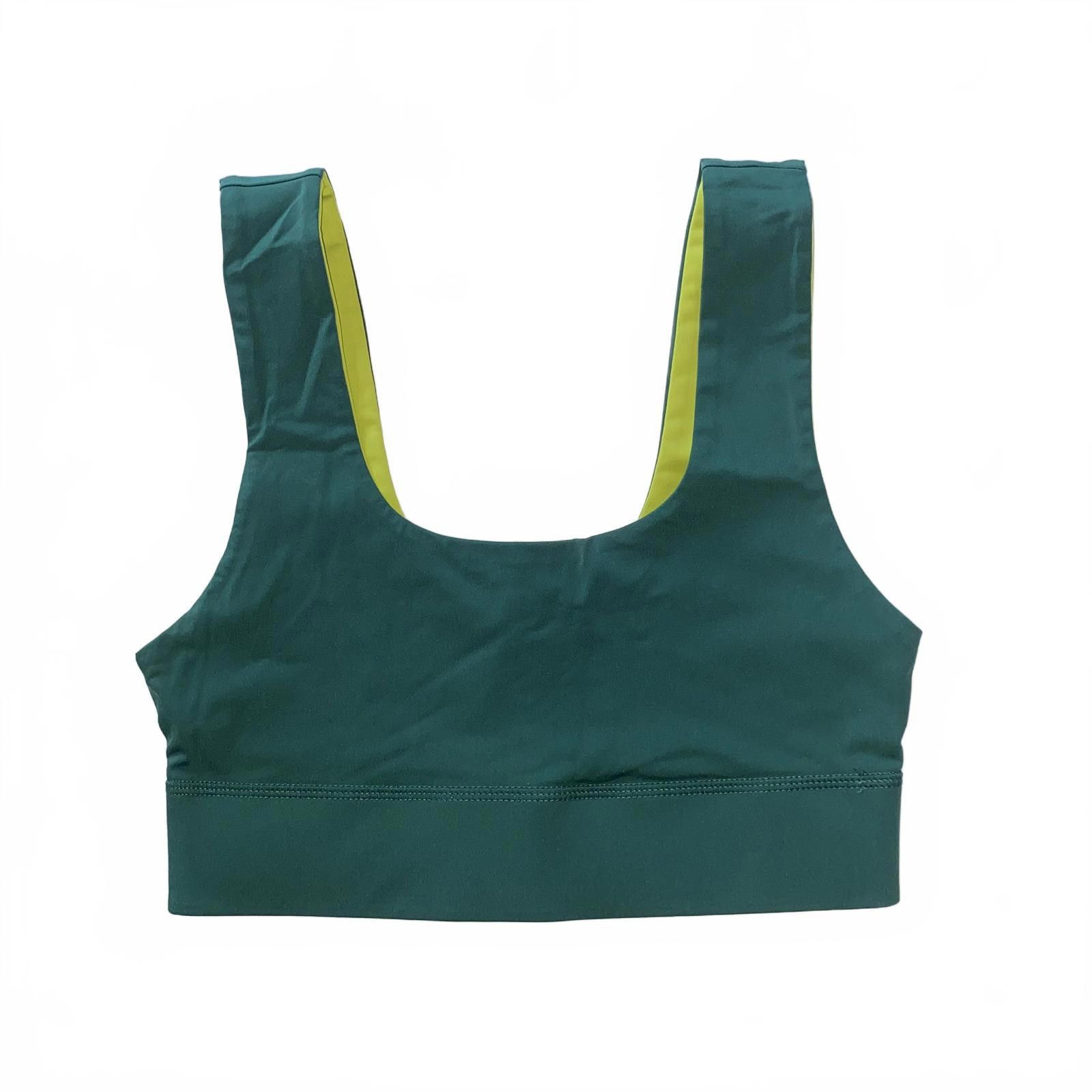 Fabletics Fabletics Green and yellow sportsbra S Size ONE SIZE - 2 Thumbnail