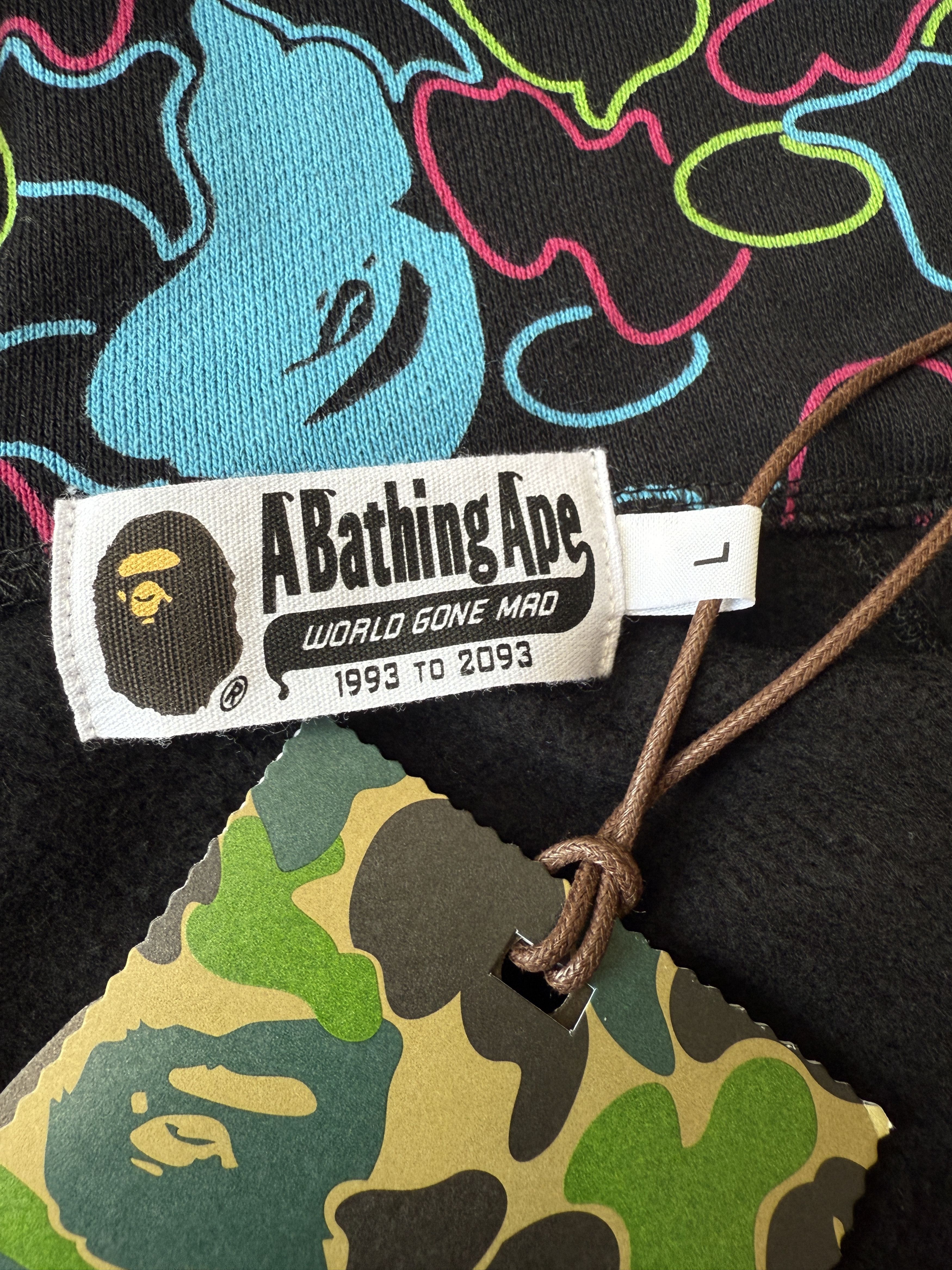 Bape BAPE LAS VEGAS SEPARATE SHARK FULL ZIP HOODIE Size US L / EU 52-54 / 3 - 13 Thumbnail