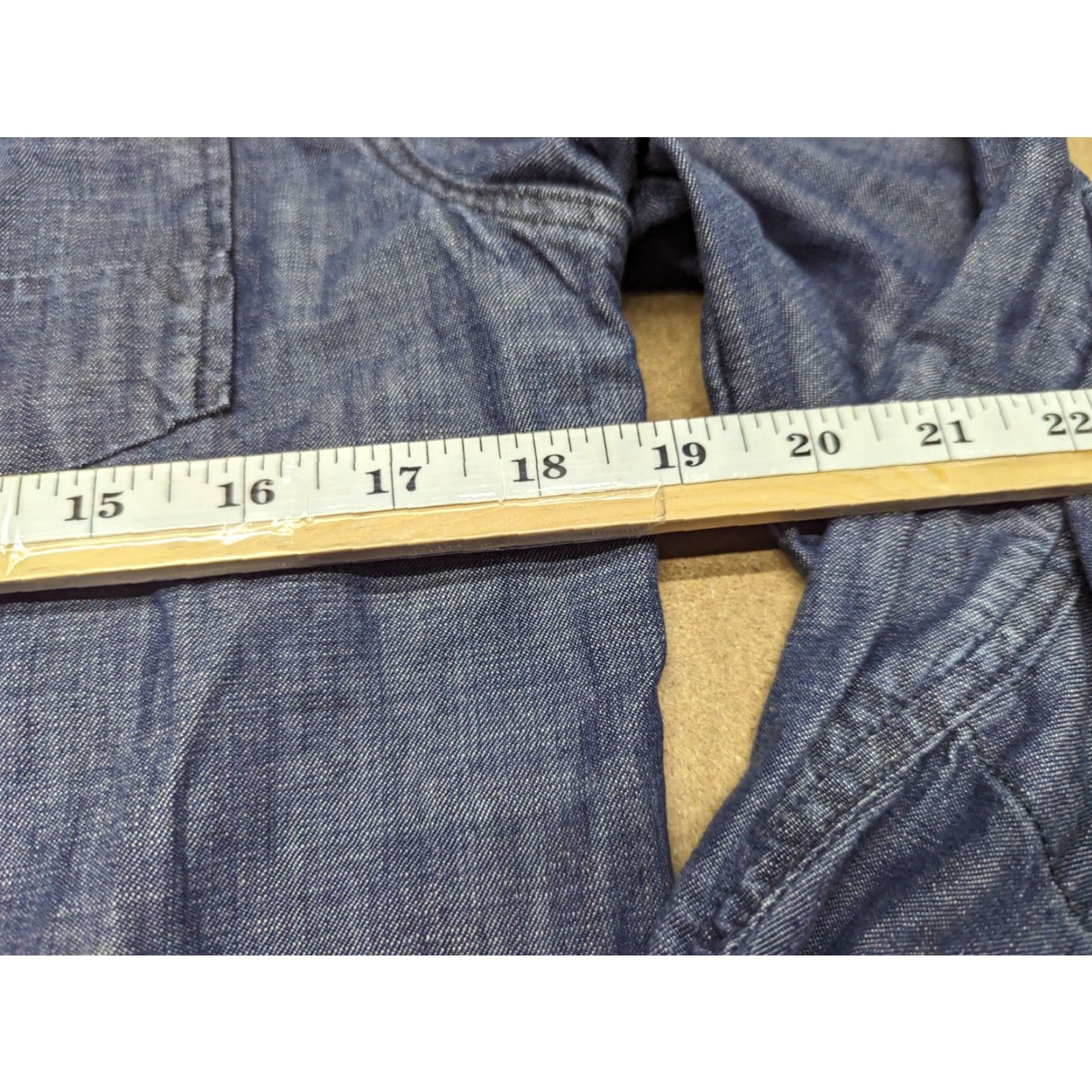 G-Star G-Star Button-Up Denim Shirt M Blue Mens Regular Vintage? No, keep: G-Star Button-Up Blue Shirt M Mens Denim Dark Wash Cedar Border Shirt Jacket? Size US M / EU 48-50 / 2 - 7 Thumbnail