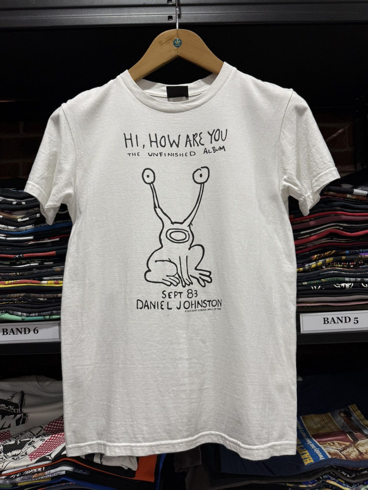 Band Tees Vintage Daniel Johnston Kurt Cobain Tee Size US S / EU 44-46 / 1 - 1 Thumbnail