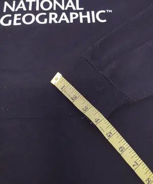 Vintage National Geographic Logo Hoodie Black Colour Size US L / EU 52-54 / 3 - 3 Thumbnail