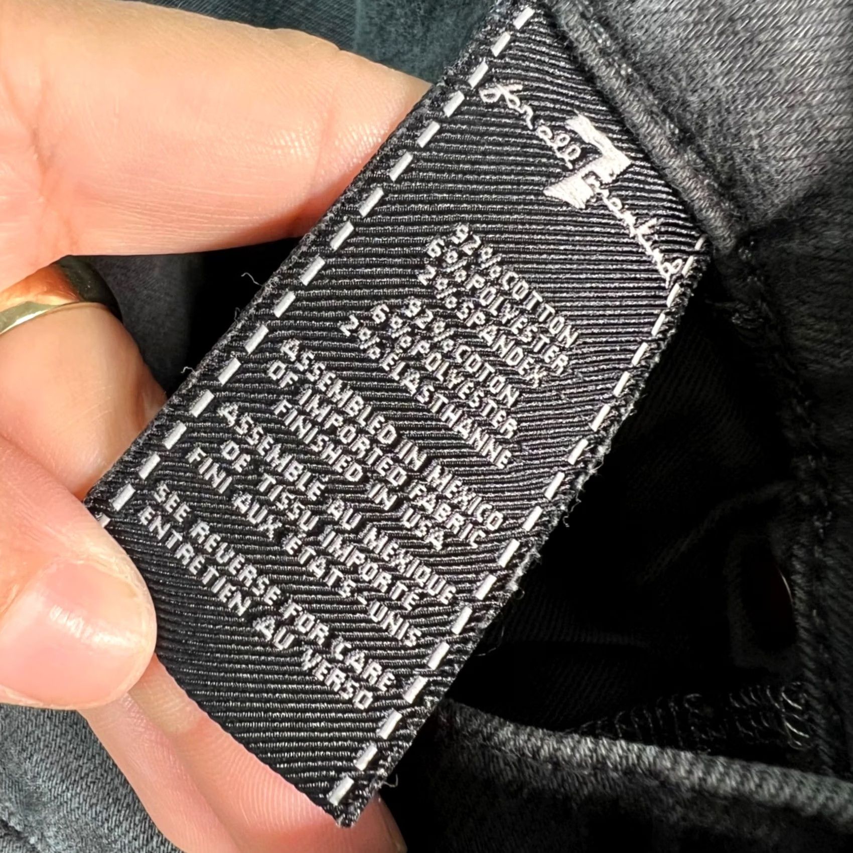 7 For All Mankind 7 For All Mankind Jeans Slim Luxury Slimmy Luxe Performance Gray 31 Mens 5-Pocket Denim Cotton Blend Zip Modern Straight Vintage No N/A Size US 31 - 5 Thumbnail