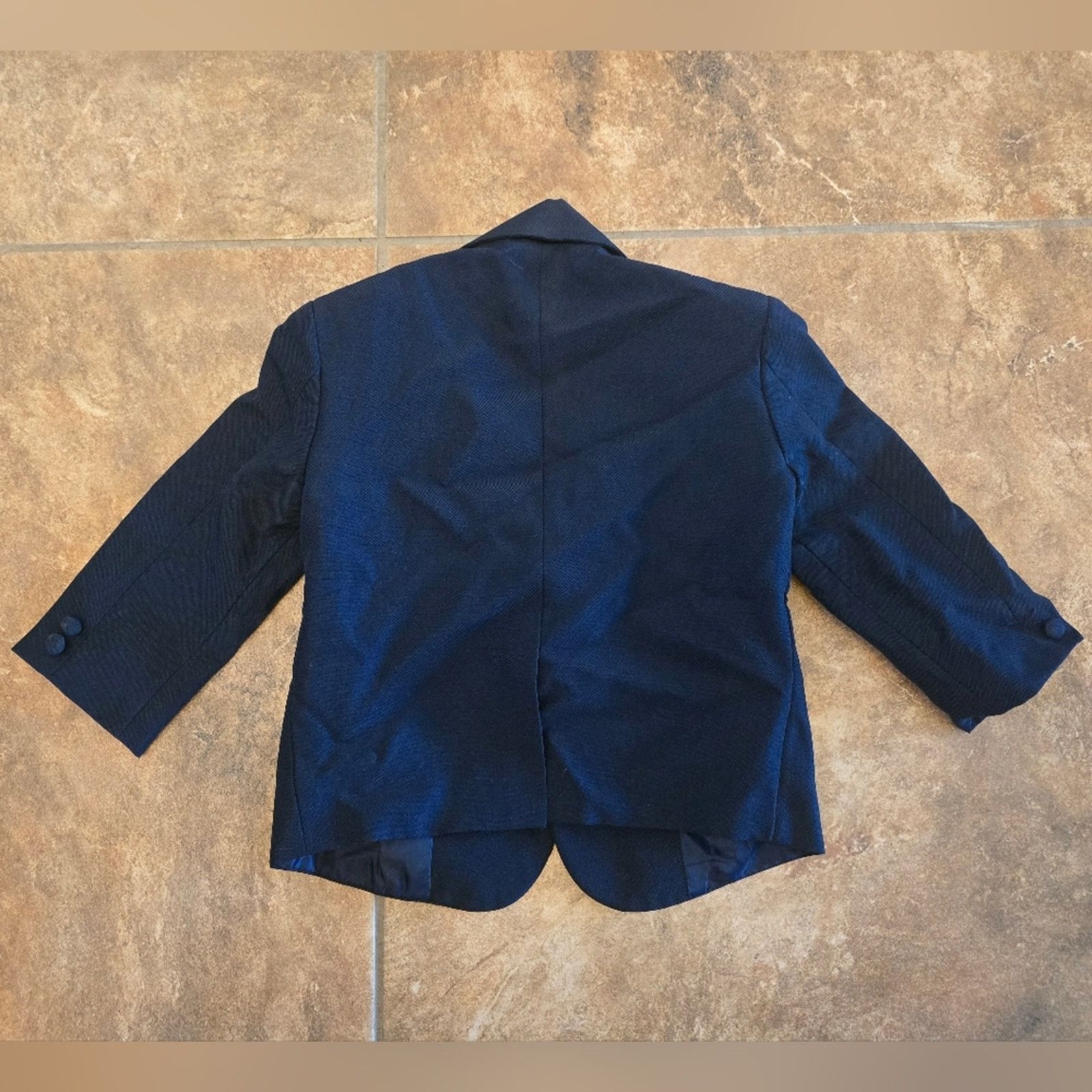 Other Dark Navy Formalwear Suit Blazer Size ONE SIZE - 2 Thumbnail