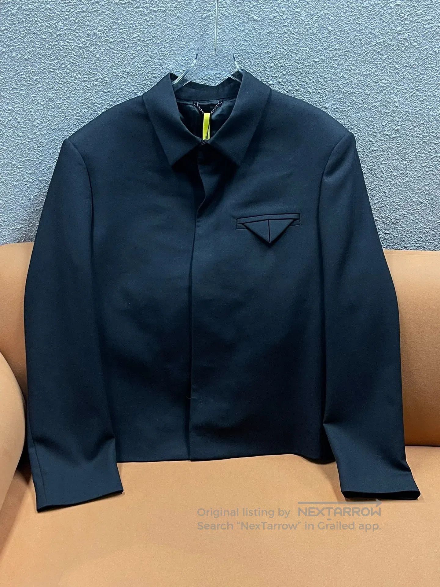 Louis Vuitton Louis Vuitton FW23 Logo Pearl Wool Jacket. Size US XL / EU 56 / 4 - 1 Thumbnail