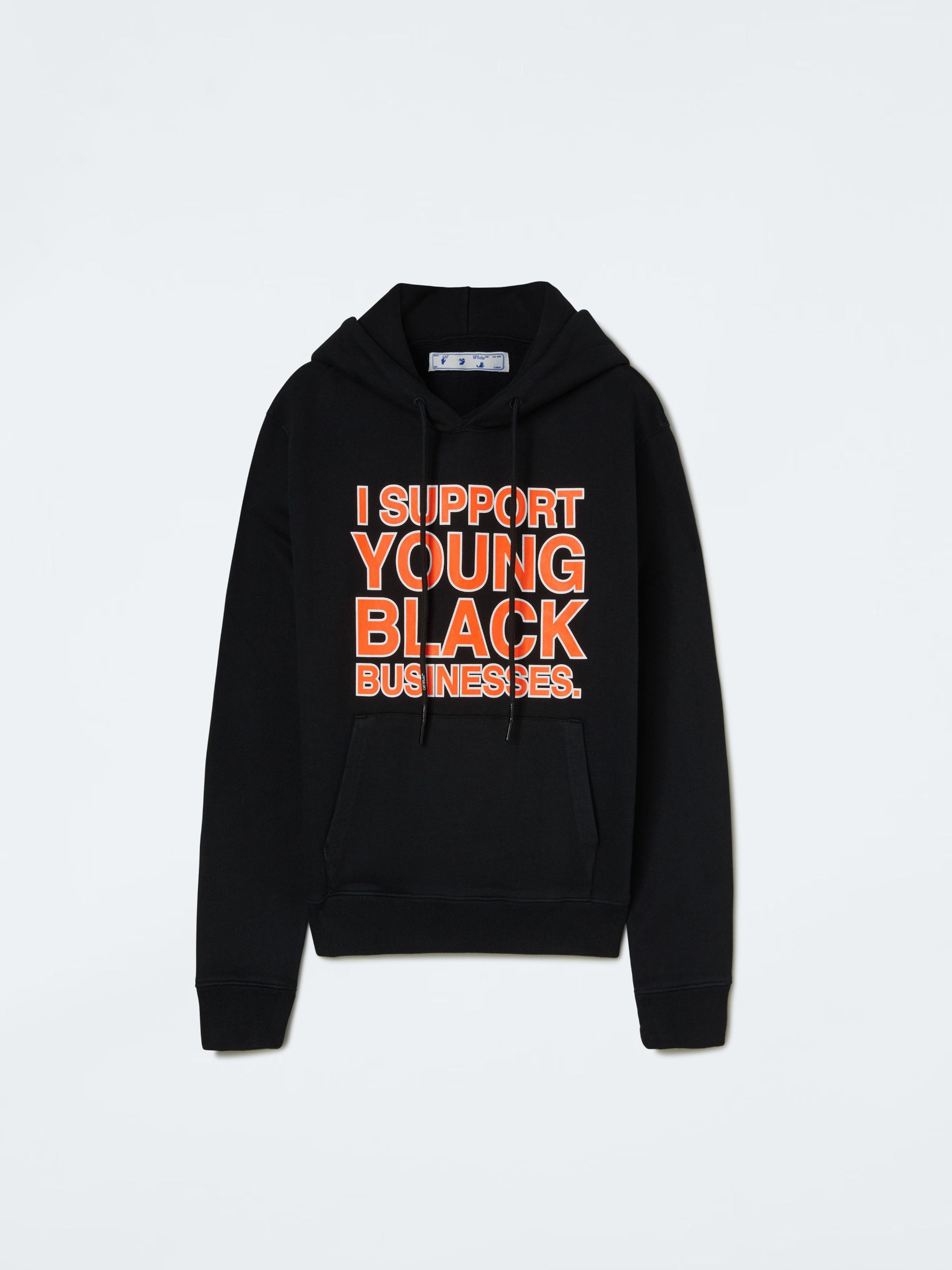 Off-White o1gr1nt1124 Business Slim Hoodie in Black Size US XS / EU 42 / 0 - 2 Thumbnail