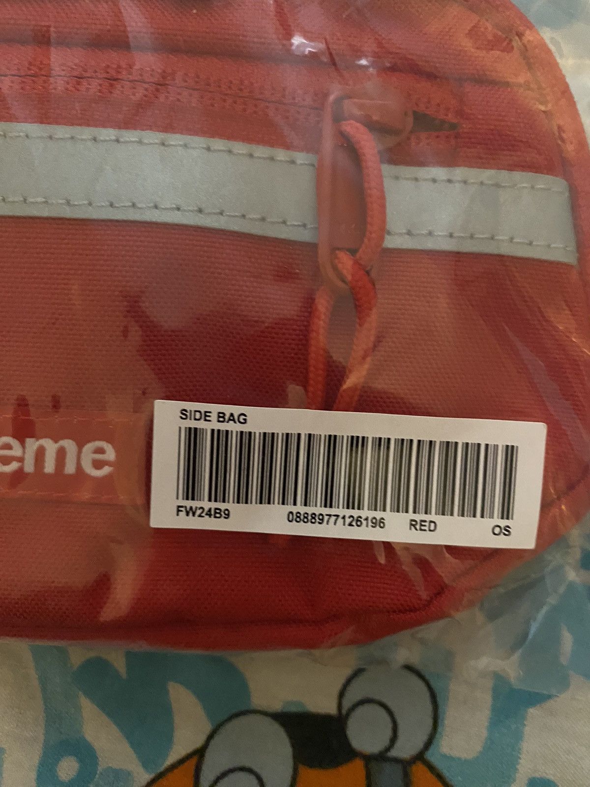 Supreme Supreme Mini Side Bag Red FW24 Size ONE SIZE - 4 Thumbnail