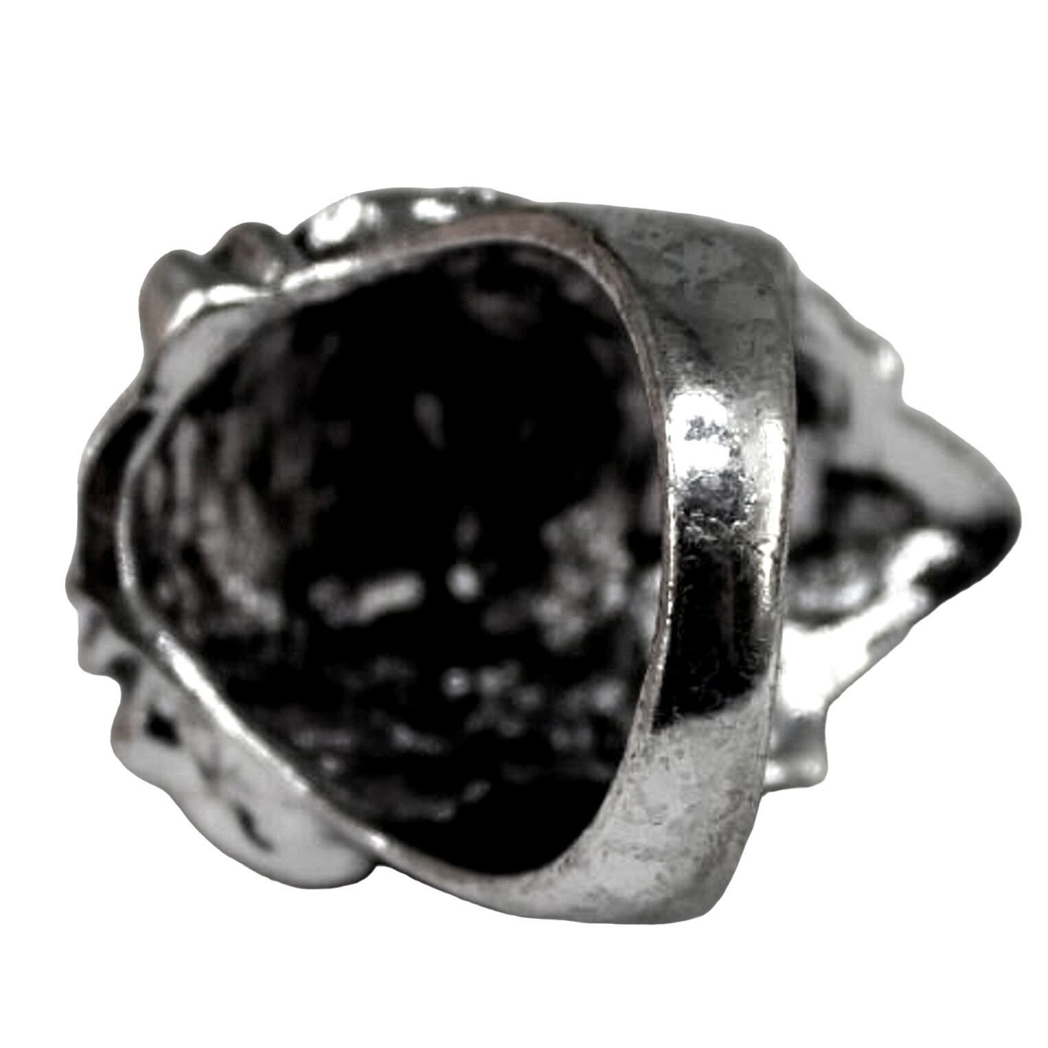 Other Roaring Lion's Head Ring • Leo • 3D Silvertone • Size 9.75 Size ONE SIZE - 5 Thumbnail