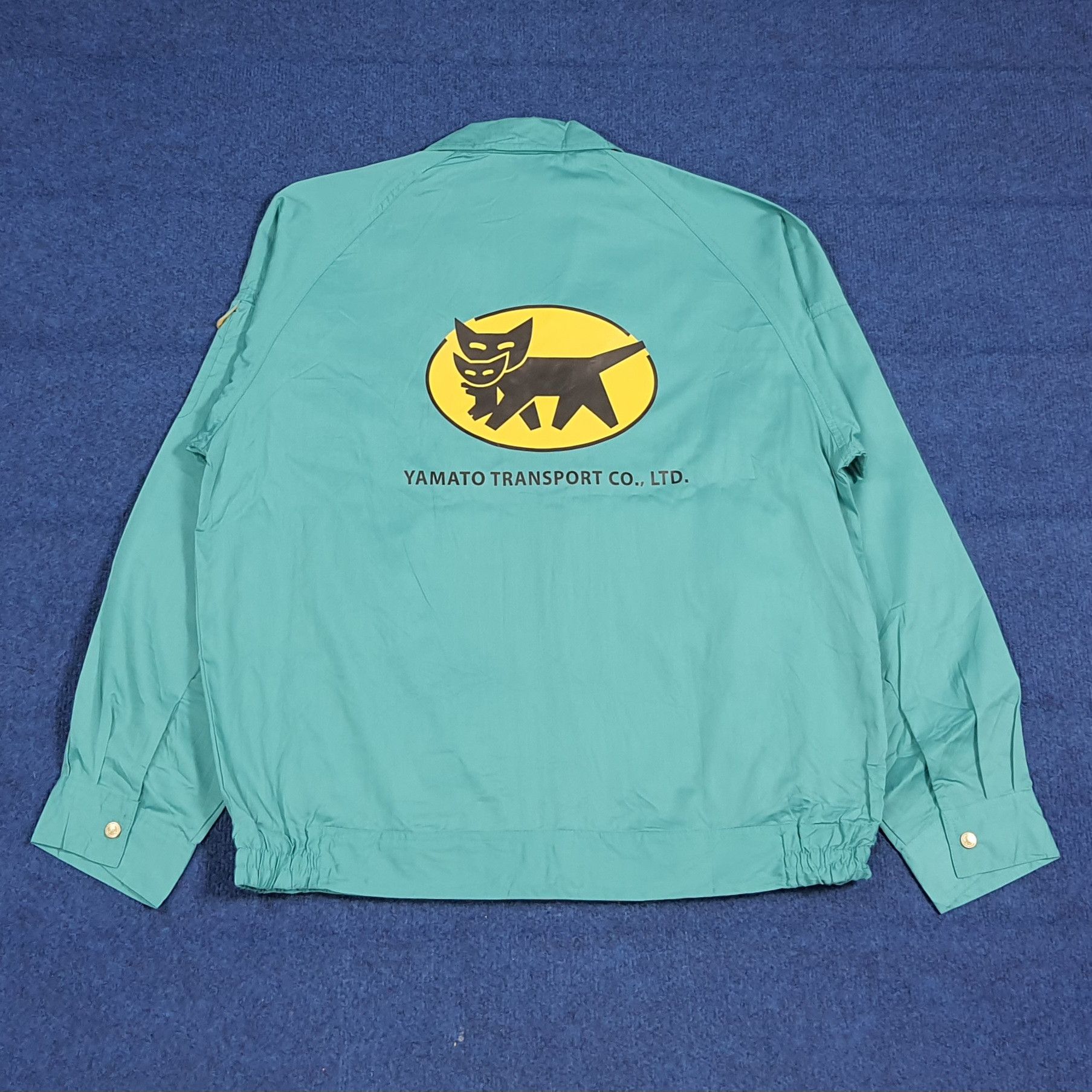Japanese Brand Vintage Yamato Transport Japan Custom Logo Jacket C282N27 Size US L / EU 52-54 / 3 - 1 Thumbnail