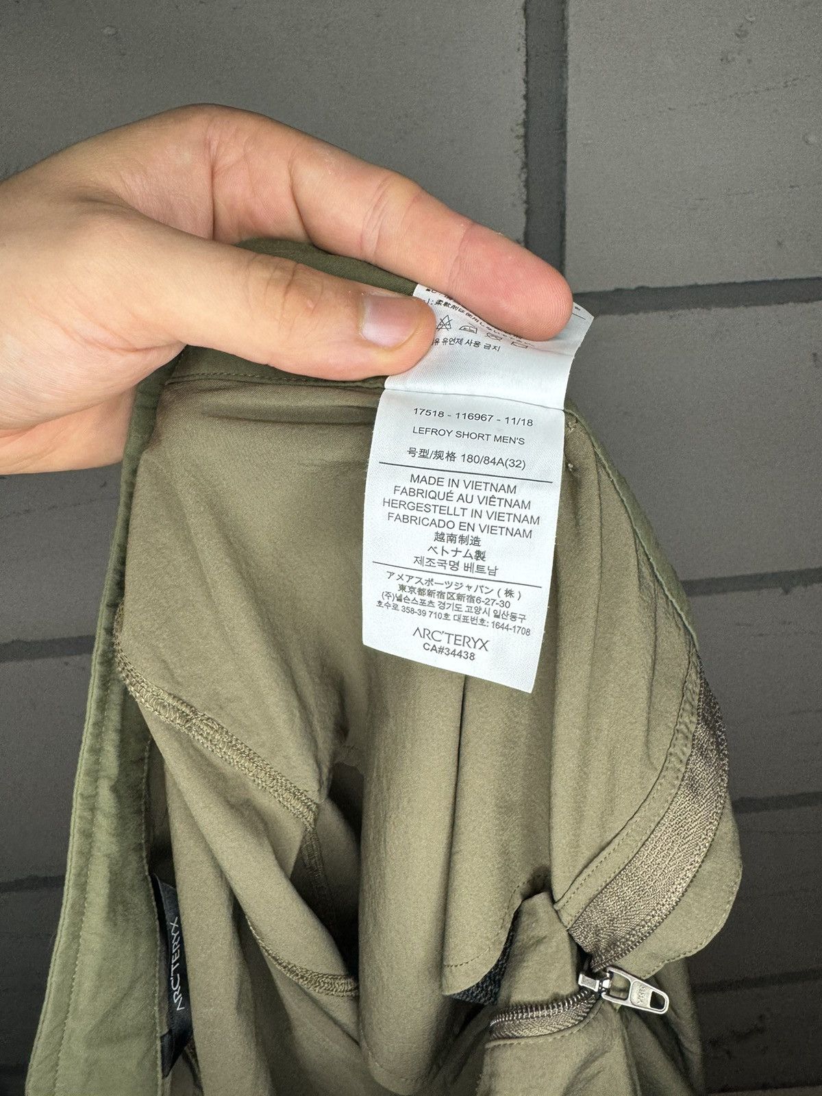 Arc Teryx Arcteryx Lefroy shorts Grailed