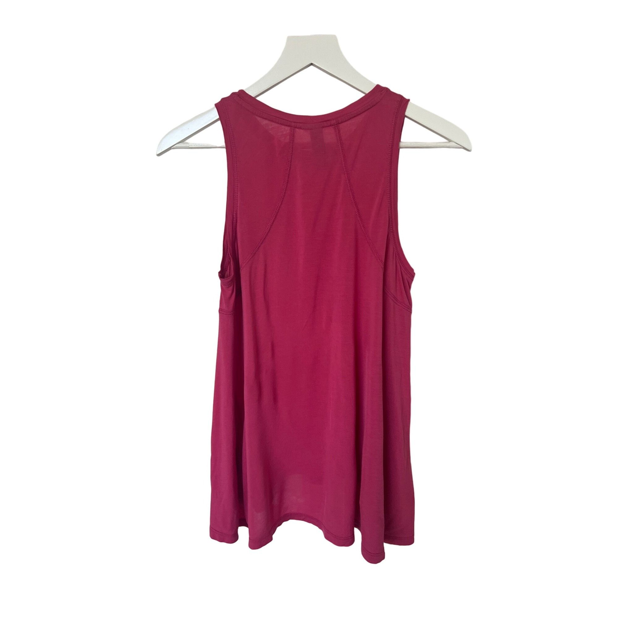 Sweaty Betty Sweaty Betty Easy Peazy Tank Tayberry Pink Lightweight Drape Size XS / US 0-2 / IT 36-38 - 4 Thumbnail