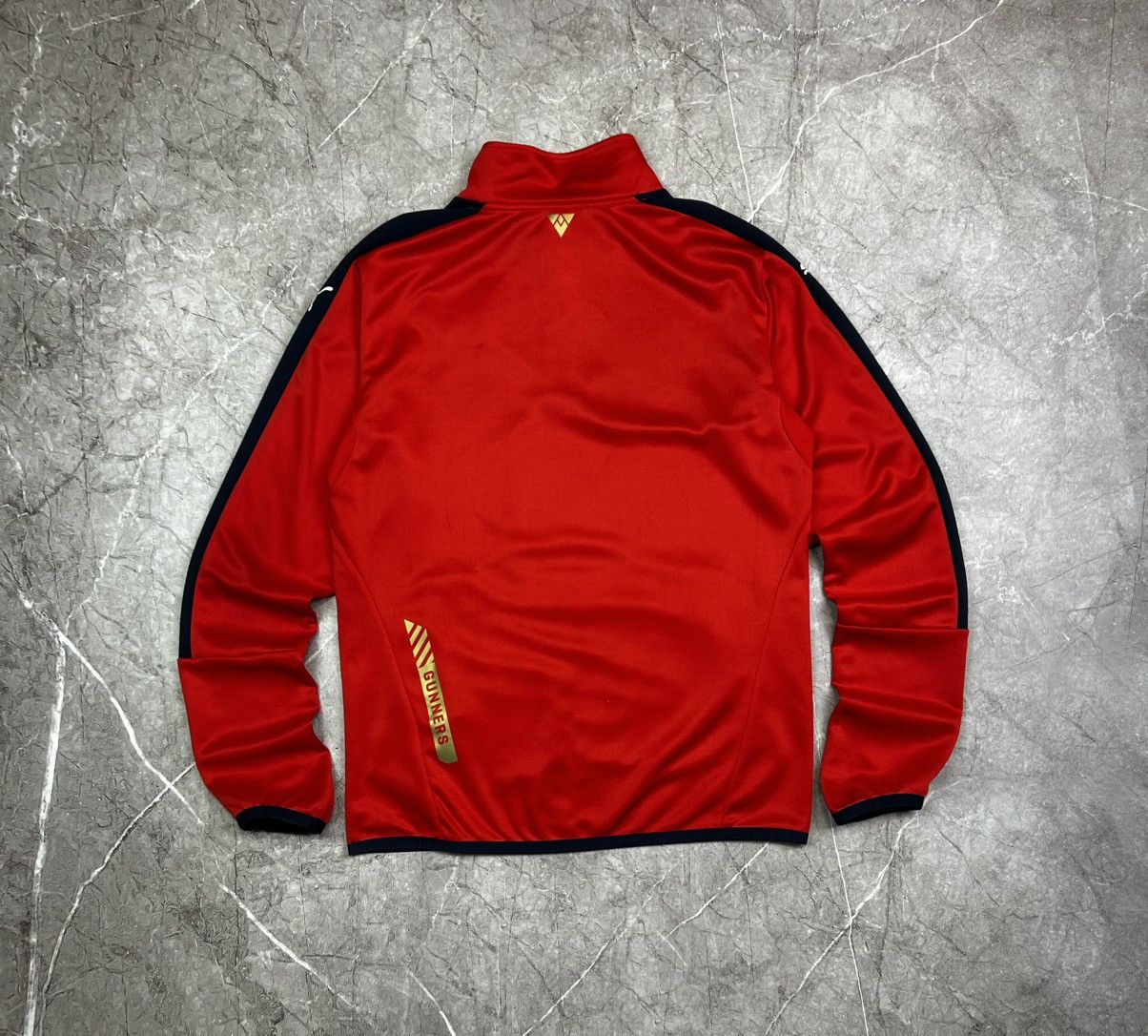 Puma Arsenal Long Sleeve 1/4 Zip Shirt Soccer Jersey Size US M / EU 48-50 / 2 - 3 Thumbnail