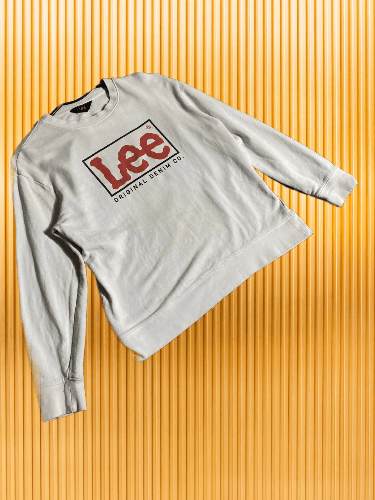 Lee Womens vintage Lee sweatshirt big logo street wear y2k Size M / US 6-8 / IT 42-44 - 1 Thumbnail