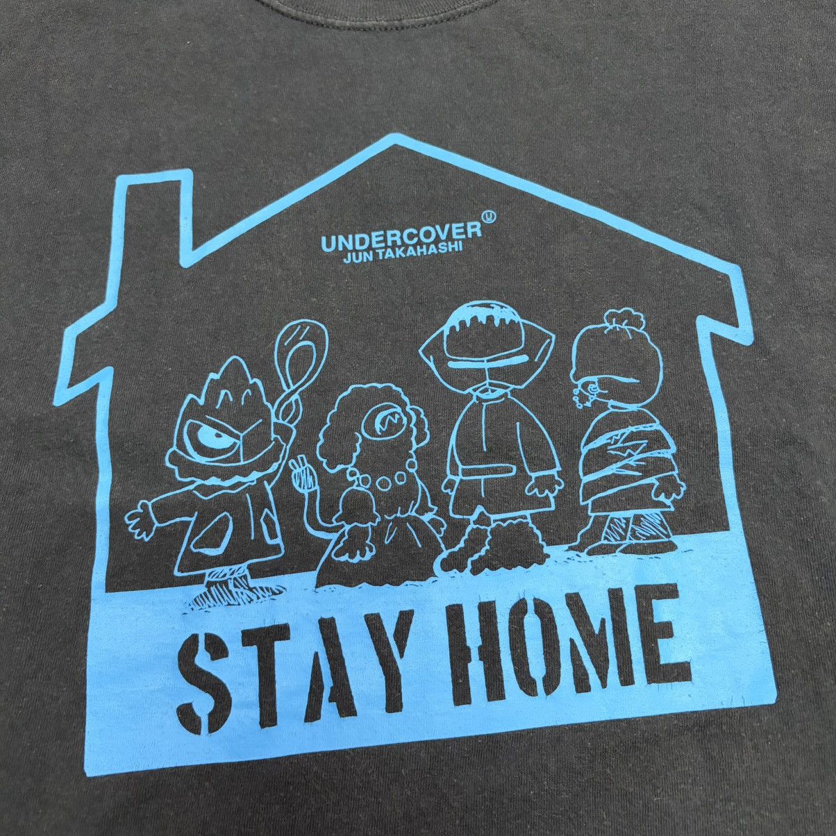 Undercover Undercover SS20 ‘Stay Home’ Exclusive T Shirt Size US L / EU 52-54 / 3 - 3 Thumbnail