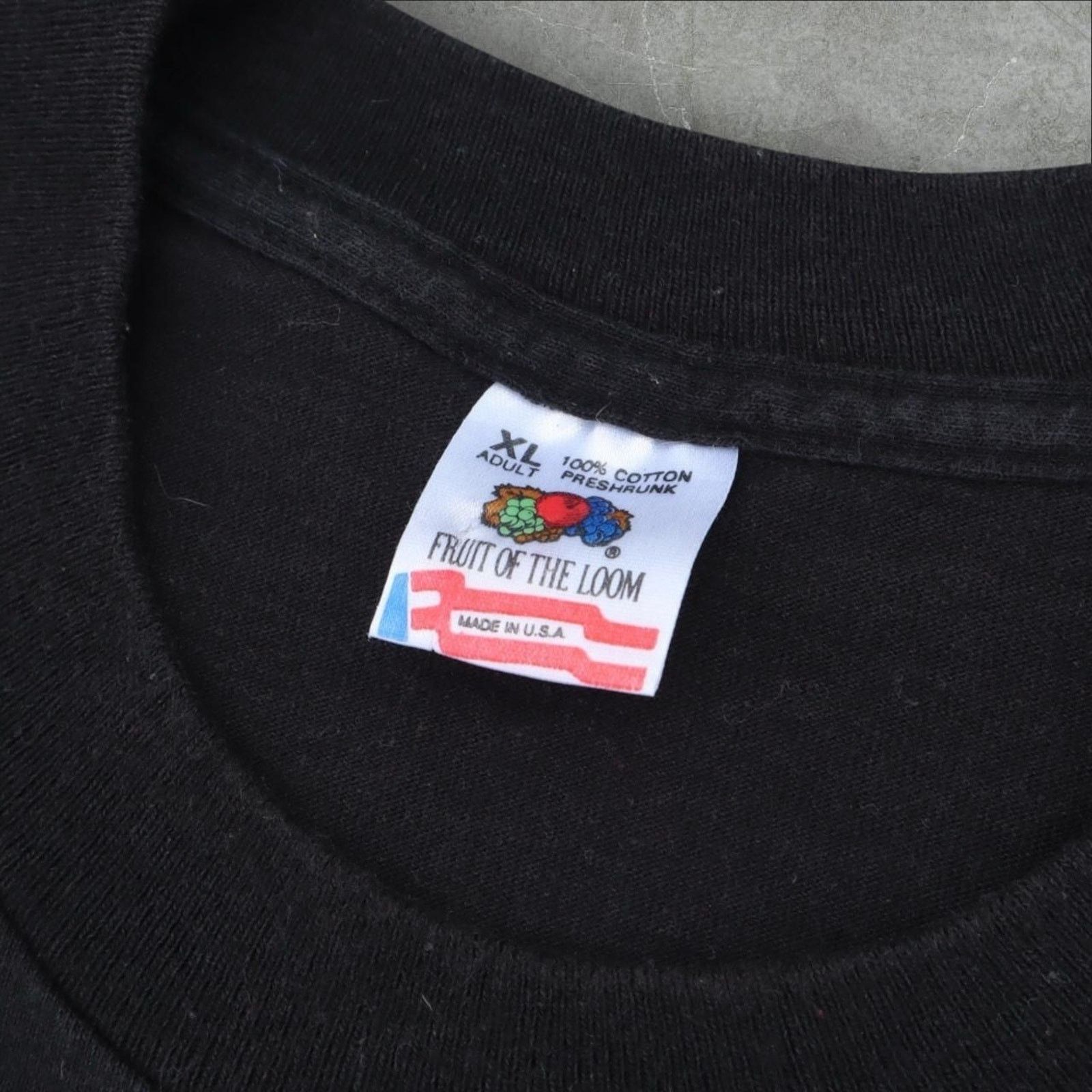 Fruit Of The Loom Vintage Summer Light Festival 1994 Tee Black XL Size US XL / EU 56 / 4 - 3 Thumbnail