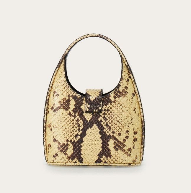 Salvatore Ferragamo o1s1rm0924 Size: OS / Leather Mini Hobo Bag in Python Size ONE SIZE - 3 Thumbnail