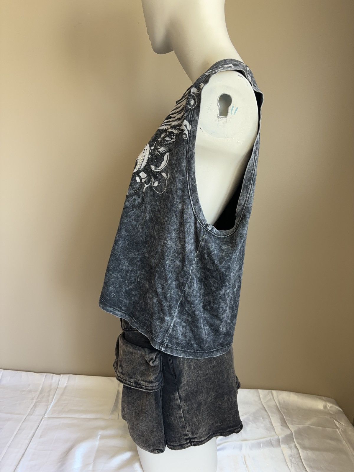 Vintage Printed washed vintage tank top Size ONE SIZE - 7 Thumbnail