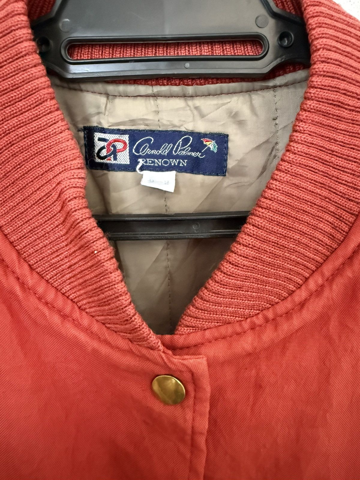Sports Specialties AP CHARGE ARNOLD PALMER BOMBER STYLE JACKET RED Size US M / EU 48-50 / 2 - 4 Thumbnail