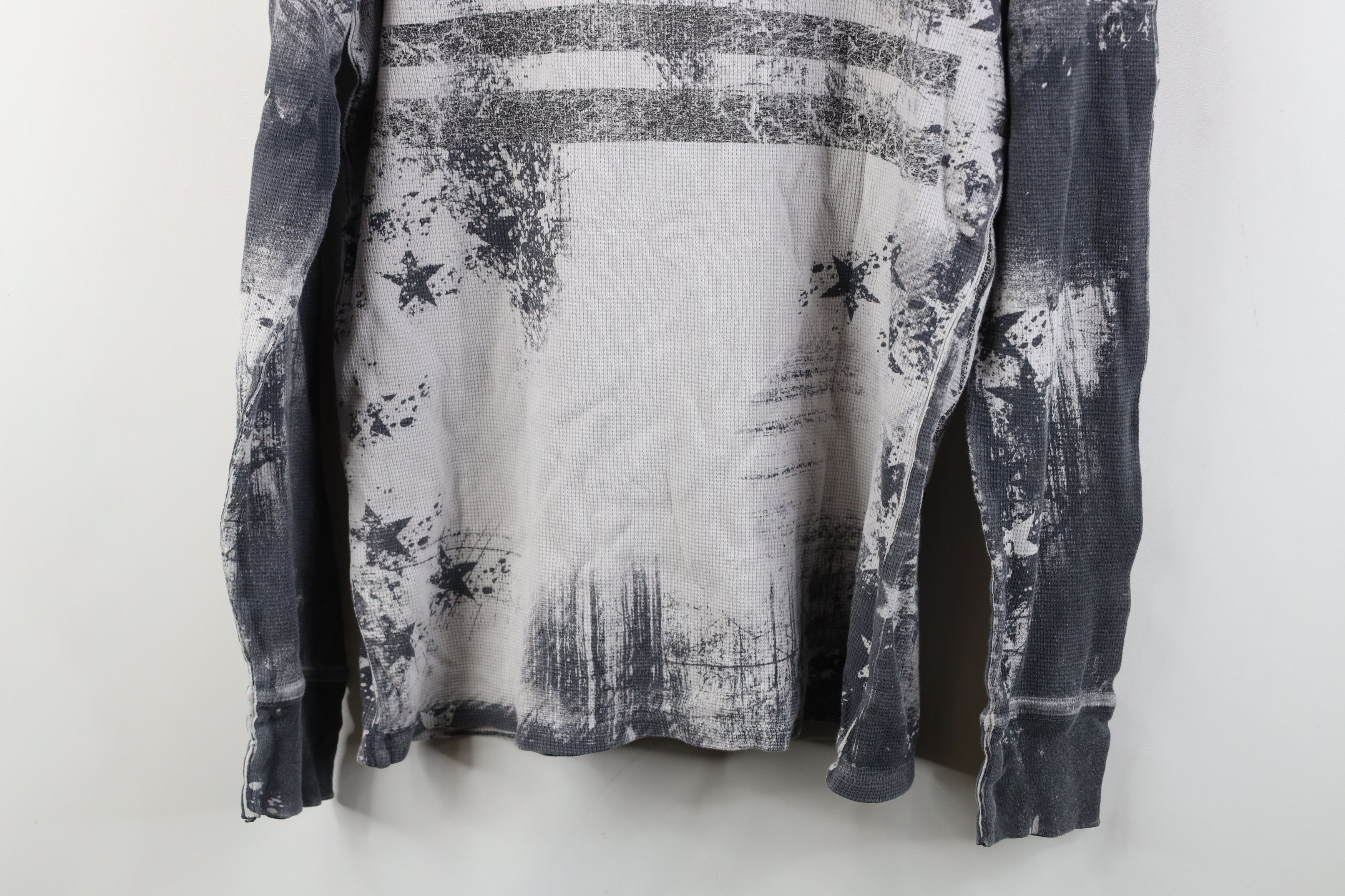 Affliction Vintage Affliction Thermal Waffle Knit Long Sleeve T-Shirt Size US M / EU 48-50 / 2 - 13 Thumbnail