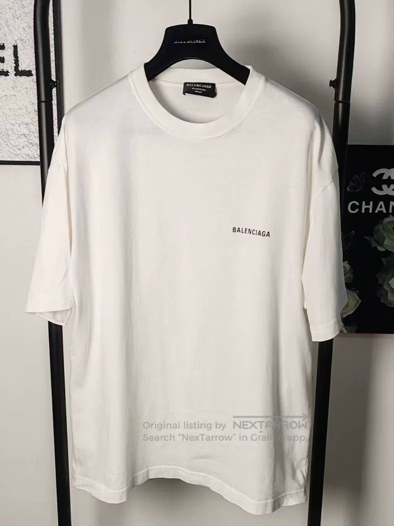 Balenciaga Balenciaga Big Logo Short Sleeve Size US S / EU 44-46 / 1 - 1 Thumbnail