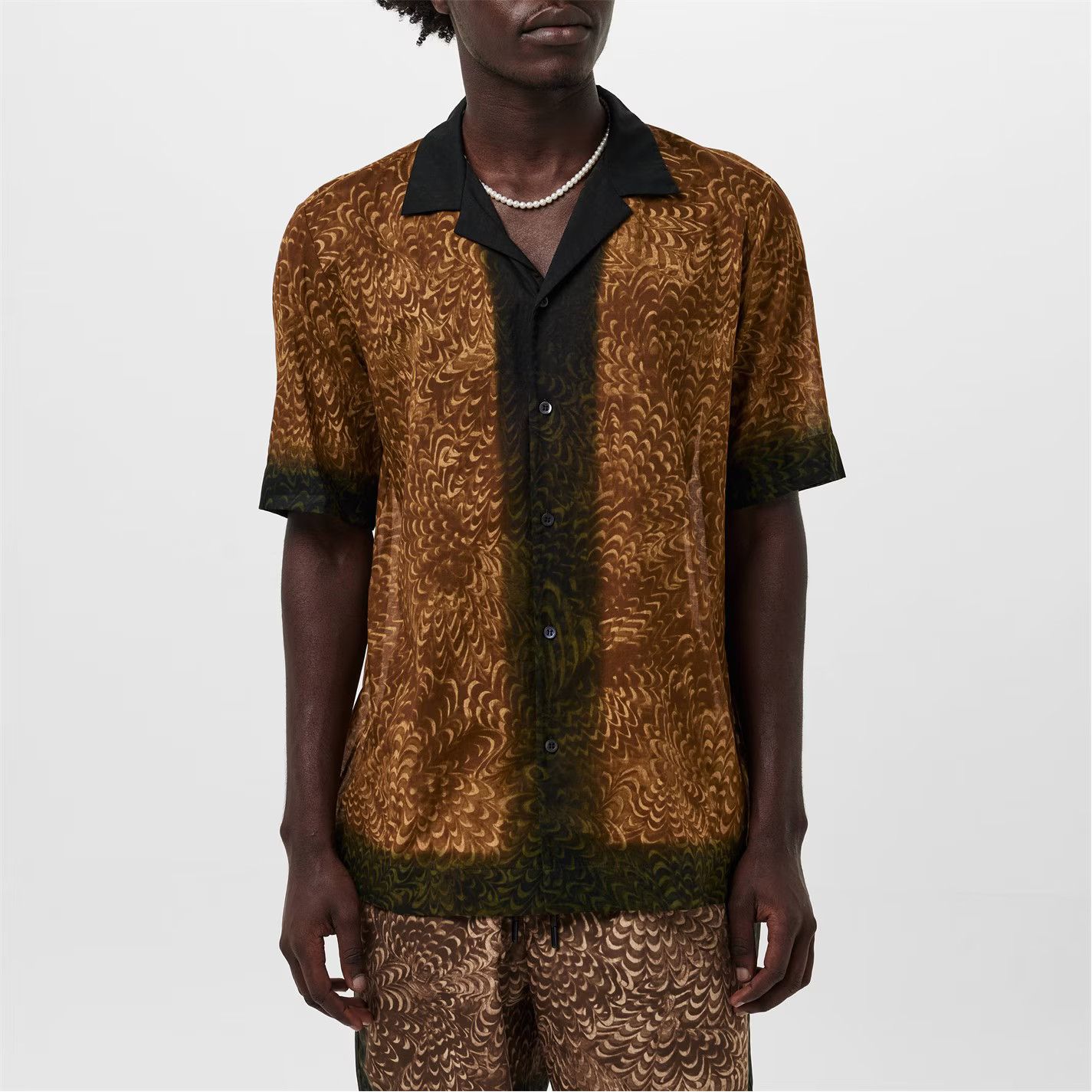 Dries Van Noten o1g2r1mq0426 Carlton Shirt in Multicolor Size US L / EU 52-54 / 3 - 2 Thumbnail
