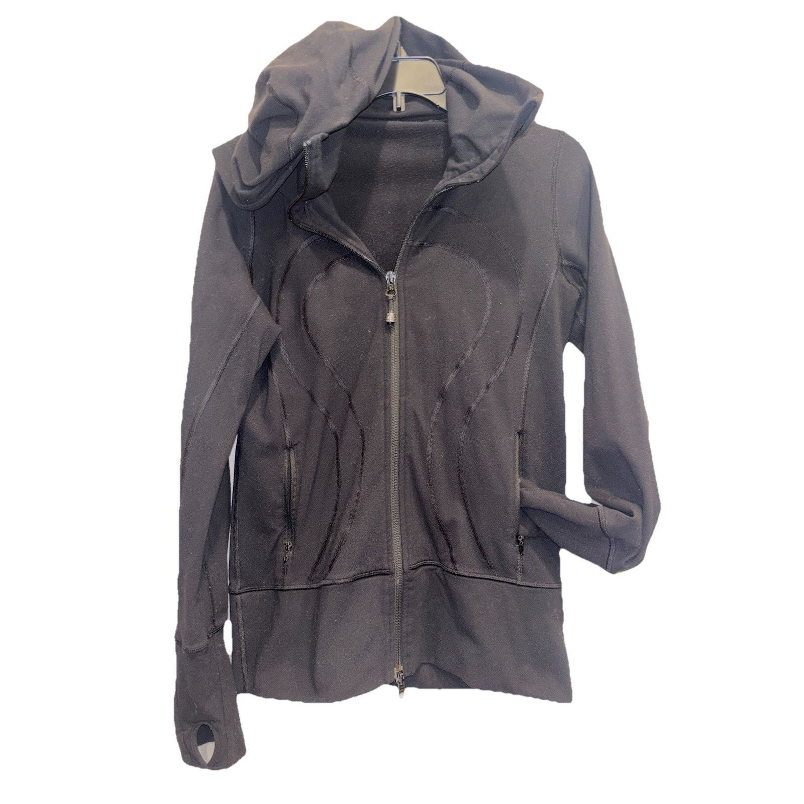 Lululemon Lululemon Women's Define Jacket Hooded Size 6 Black Full Zip Size M / US 6-8 / IT 42-44 - 3 Thumbnail